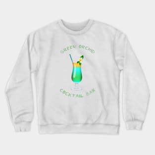 Green Orchid Crewneck Sweatshirt